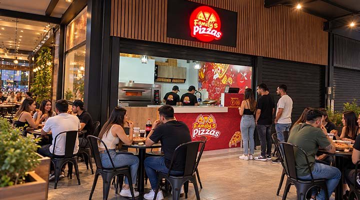 Fachada de Family's Pizzas Antioquia Family's Pizzas MALL LA PLAZIITA